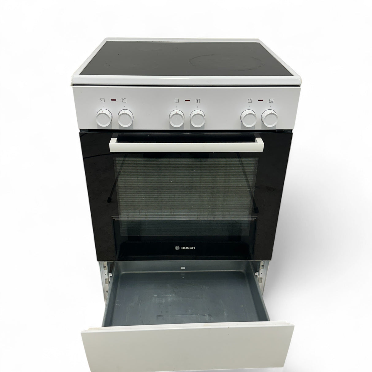 BOSCH Komfyr Keramisk Hvit