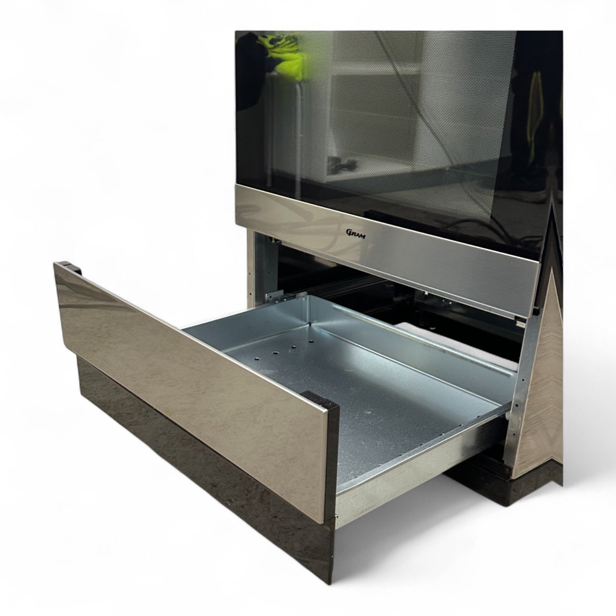 Nyrenset Induksjonkomfyr med pyrolyse 77 L Rustfritt stål