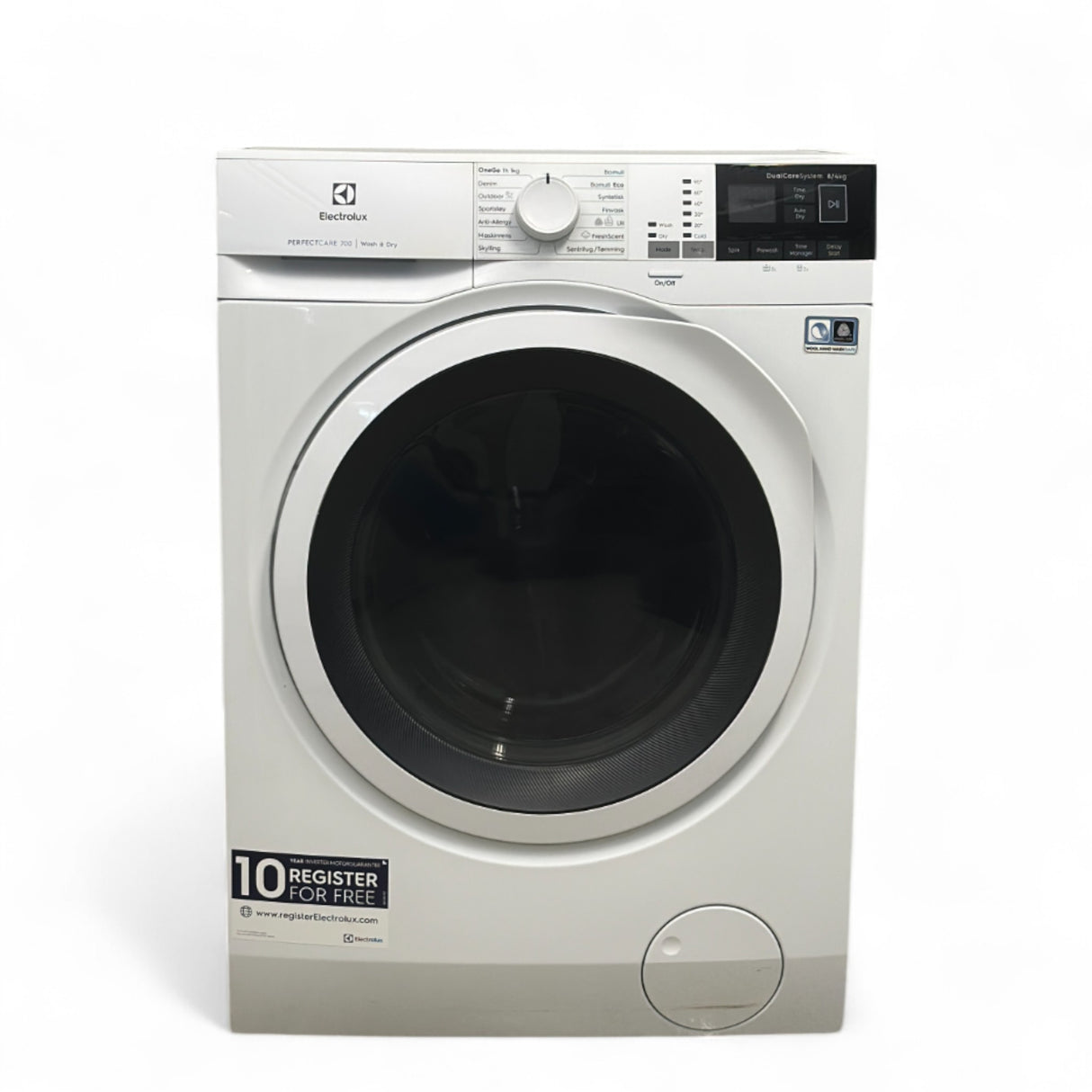 Nyrenset Vaskemaskin Frontmatet 8Kg Hvit