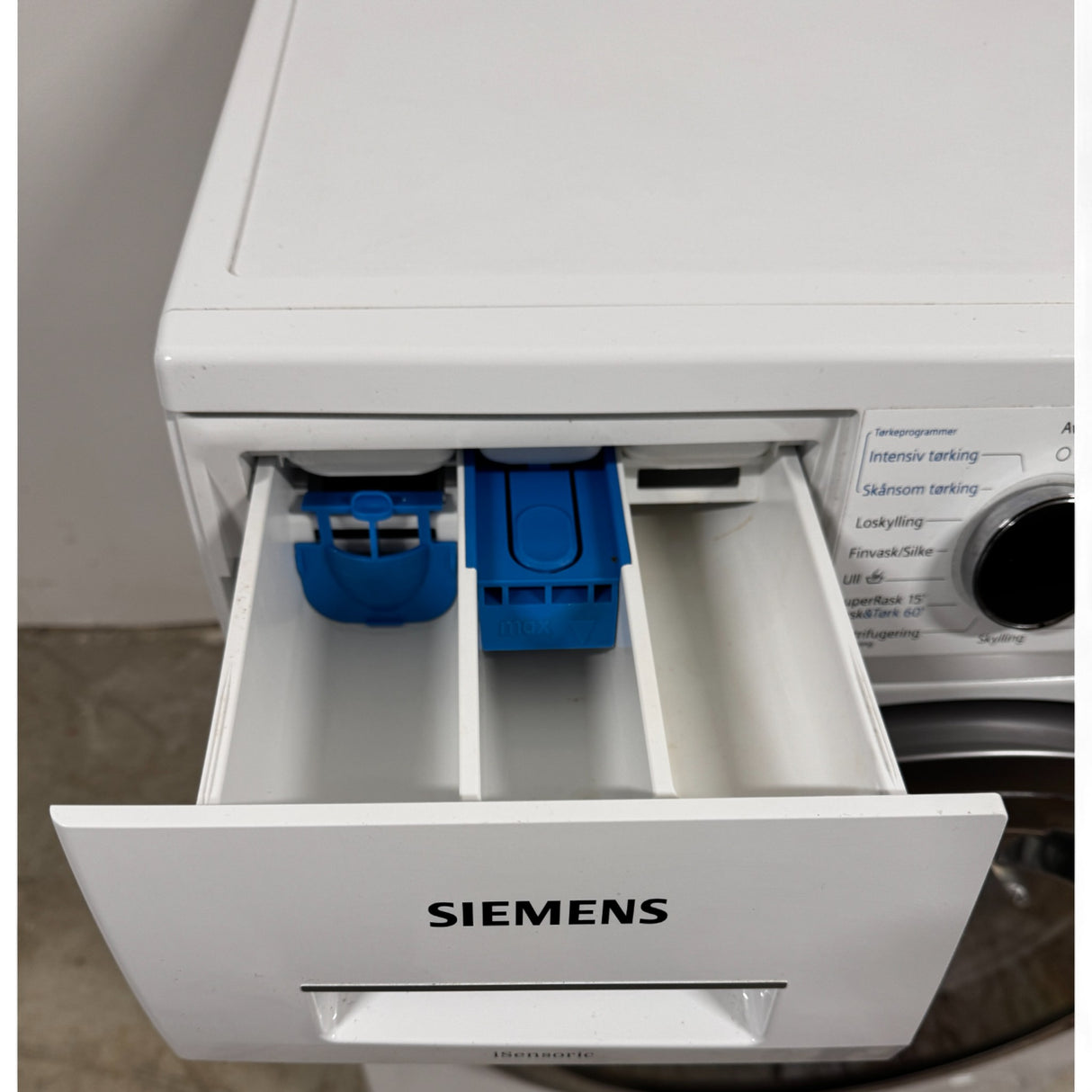Siemens Vaskemaskin med Tørkefunksjon - Vasket og Komplett fra Siemens