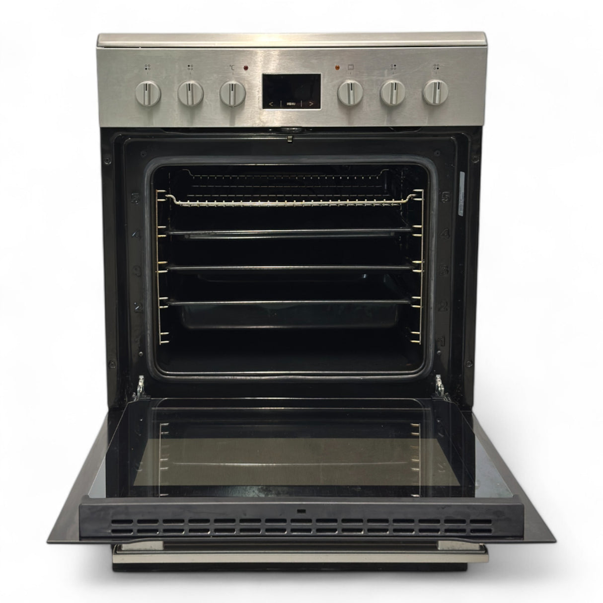 Nyrenset Keramisk Komfyr Multifunksjon 65L Stål