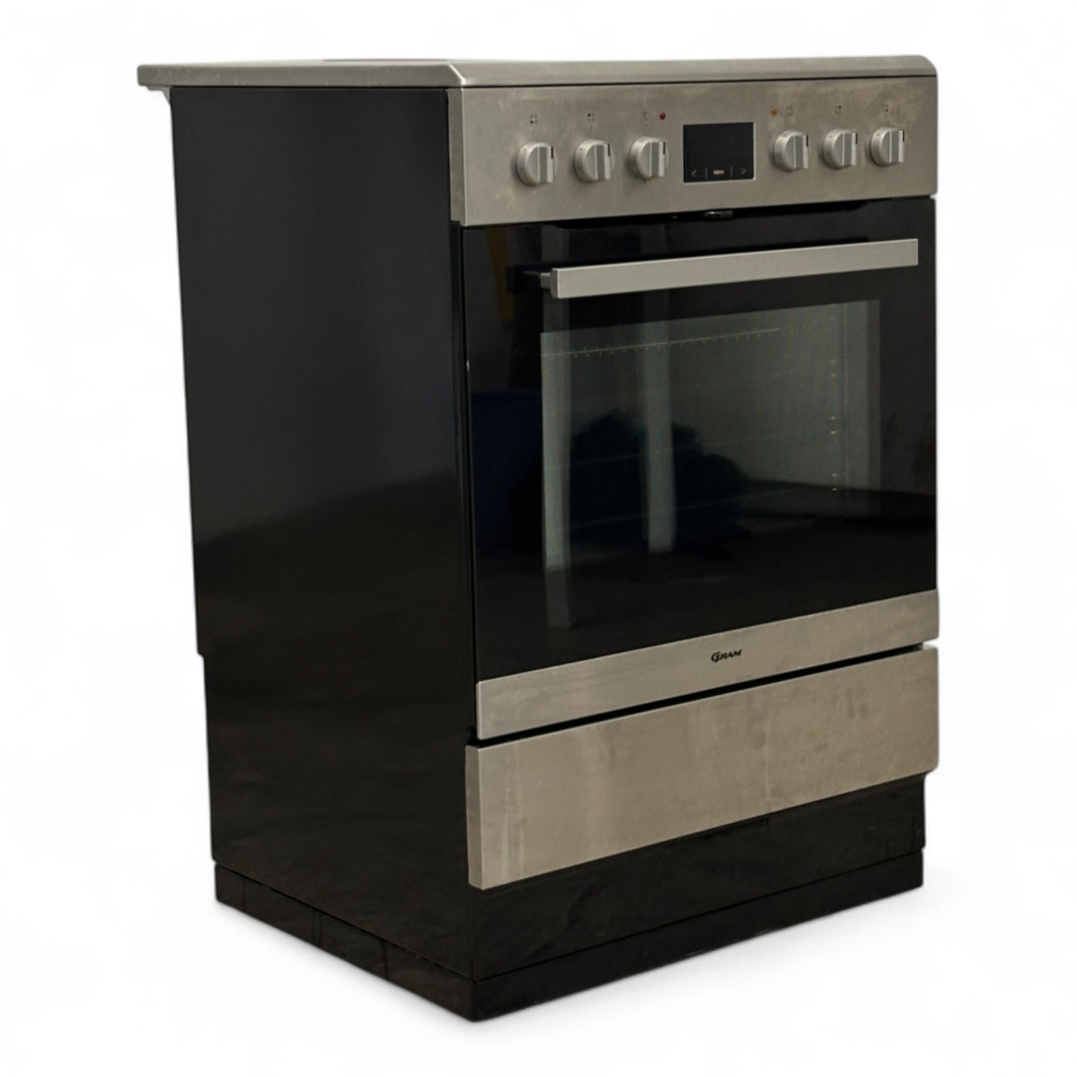 Nyrenset Keramisk Komfyr Multifunksjon 65L Stål