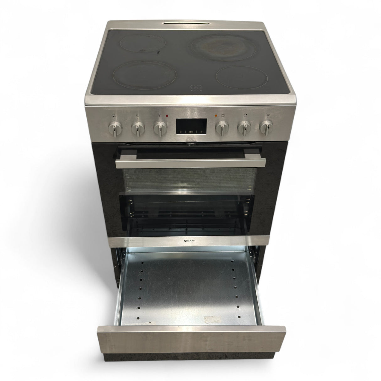 Nyrenset Keramisk Komfyr Multifunksjon 65L Stål