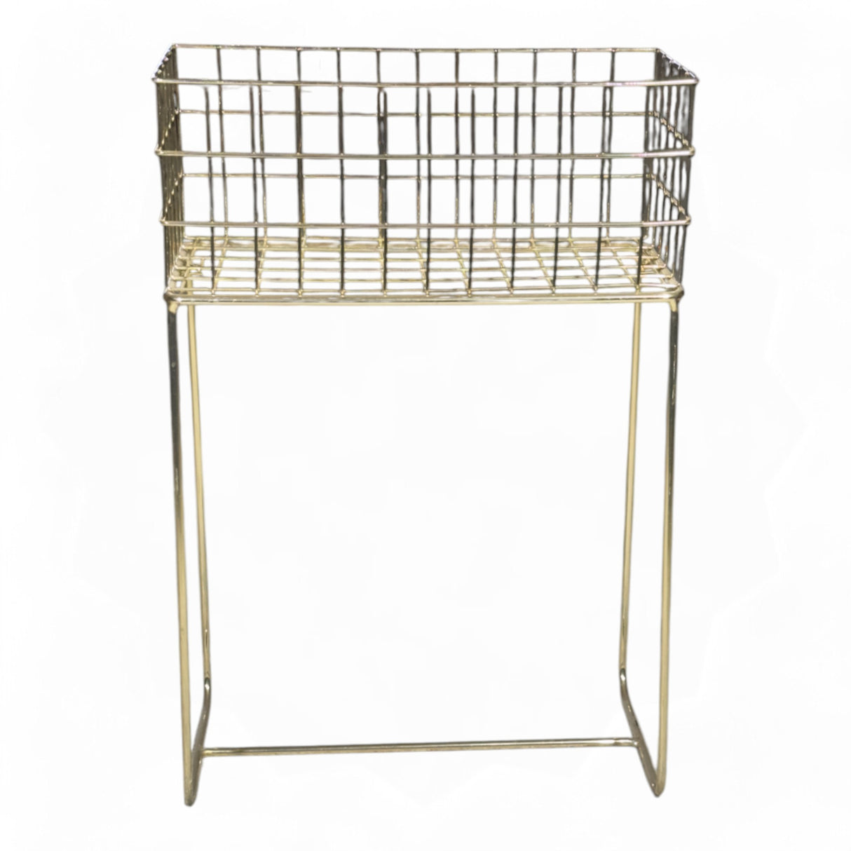 Bloomingville Plantekasse Metall Kurv Gull