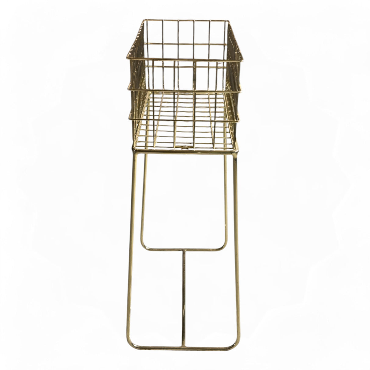 Bloomingville Plantekasse Metall Kurv Gull