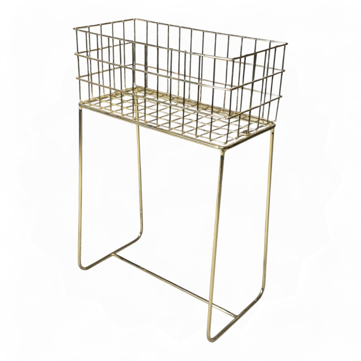 Bloomingville Plantekasse Metall Kurv Gull