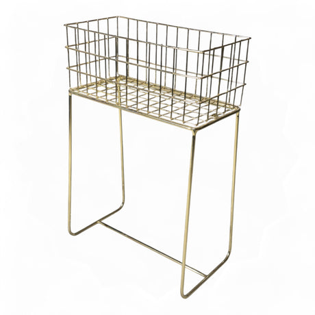 Bloomingville Plantekasse Metall Kurv Gull