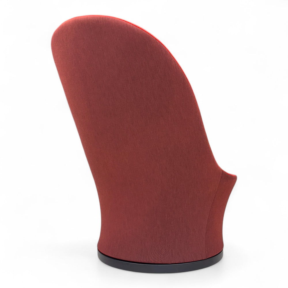 Nyrenset Lenestol i Ull Rød To-tonet