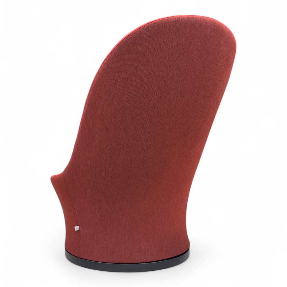 Nyrenset Lenestol i Ull Rød To-tonet