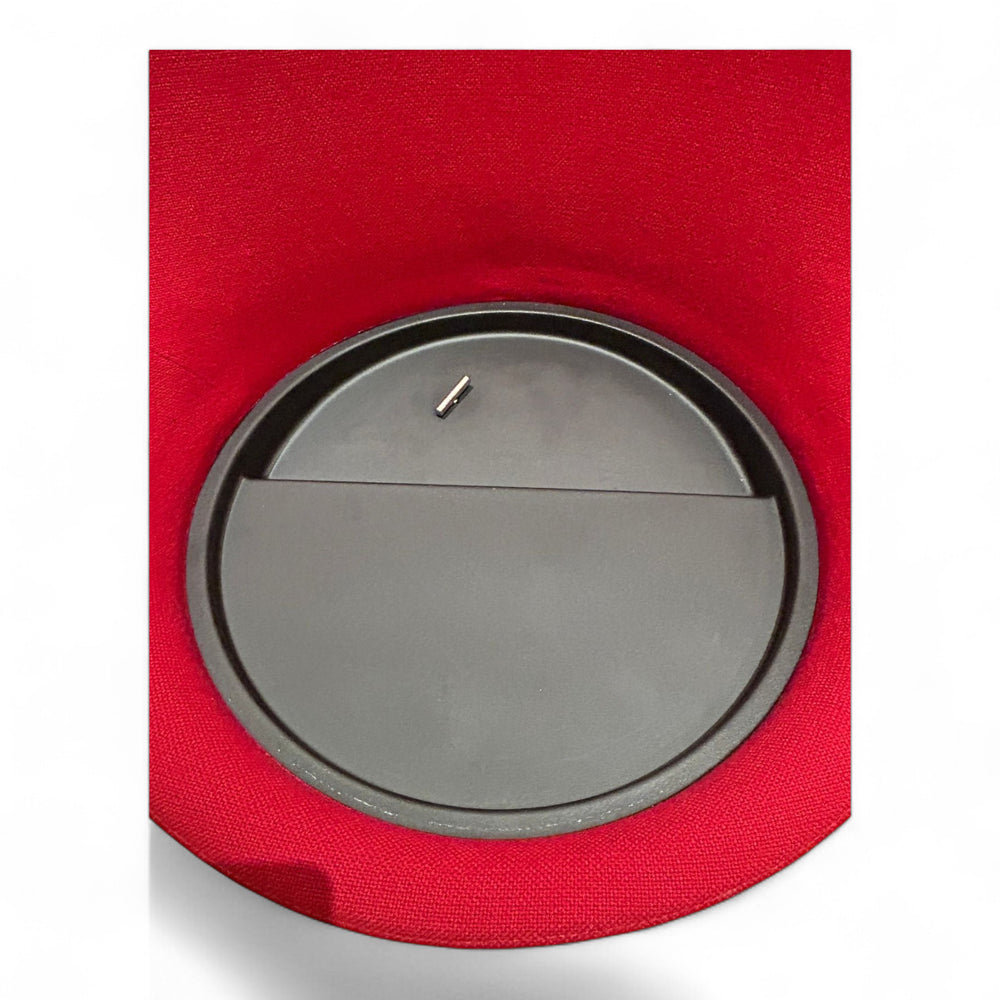 Nyrenset Lenestol i Ull Rød To-tonet