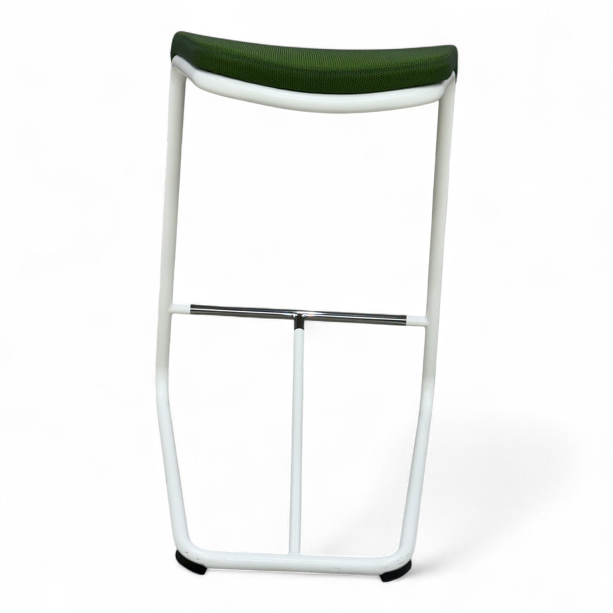 Nyrenset Lammults barstol grønn