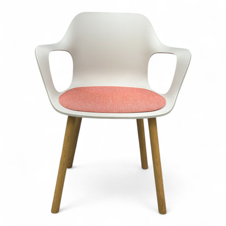 Nyrenset Vitra HAL spisestol hvit