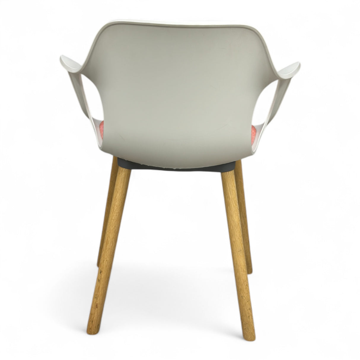 Nyrenset Vitra HAL spisestol hvit