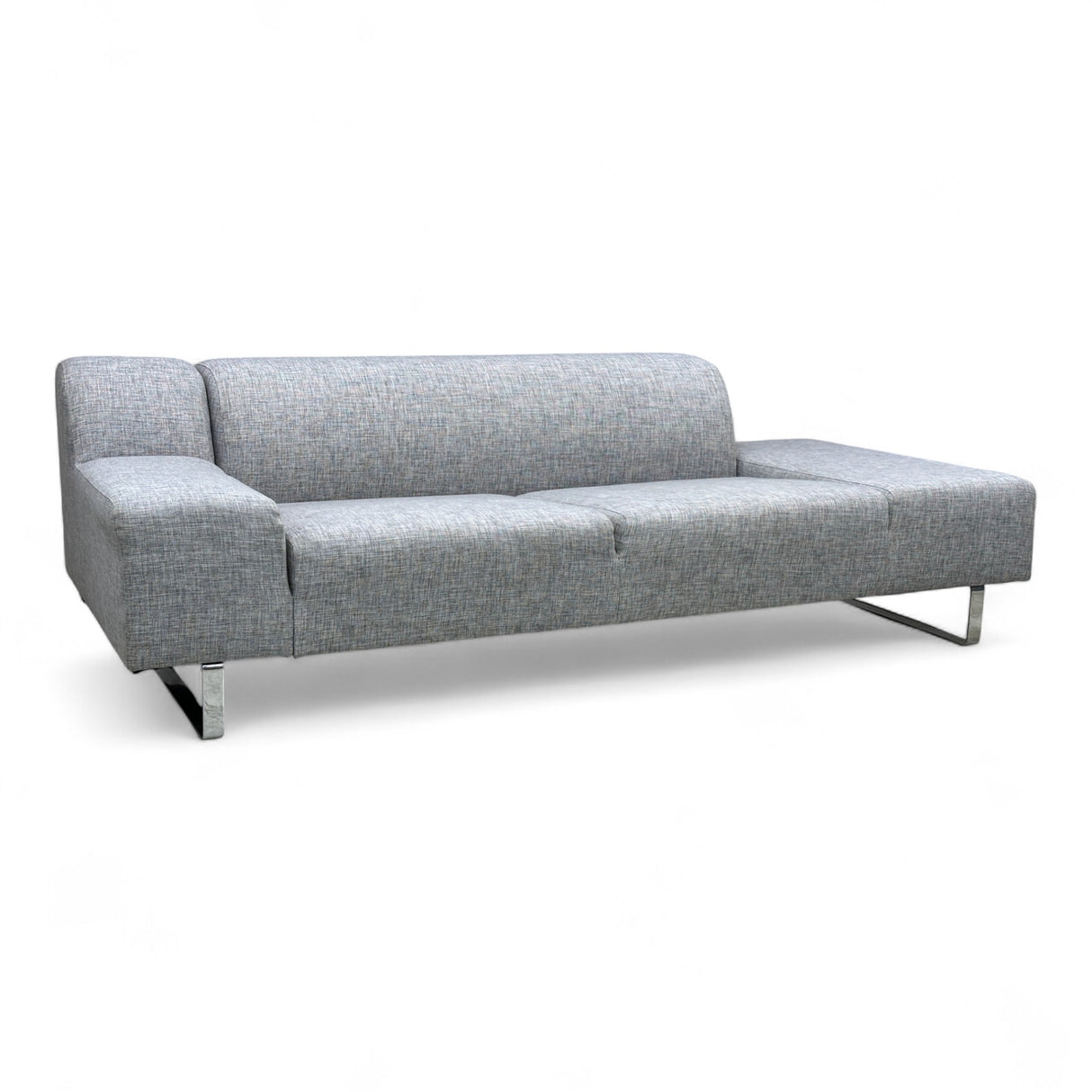 Nyrenset Bolia Seville 2-seter med åpen ende høyre – grå