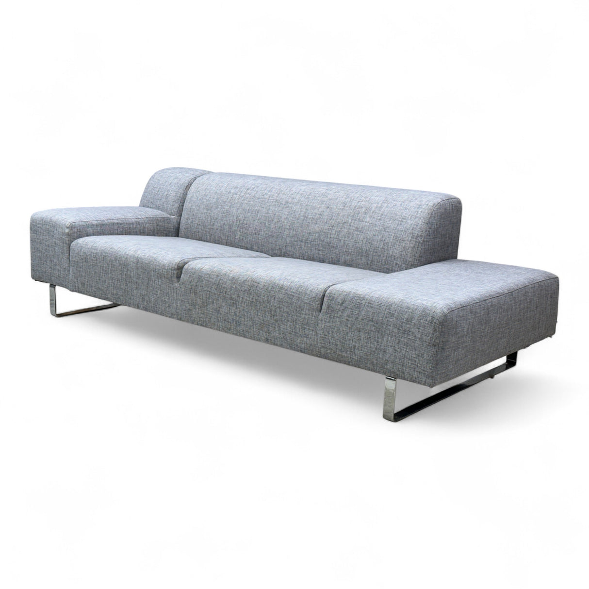 Nyrenset Bolia Seville 2-seter med åpen ende høyre – grå