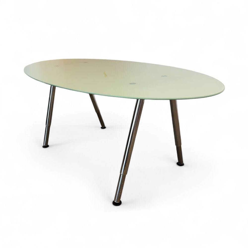 Galant Møtebord med Glassplate