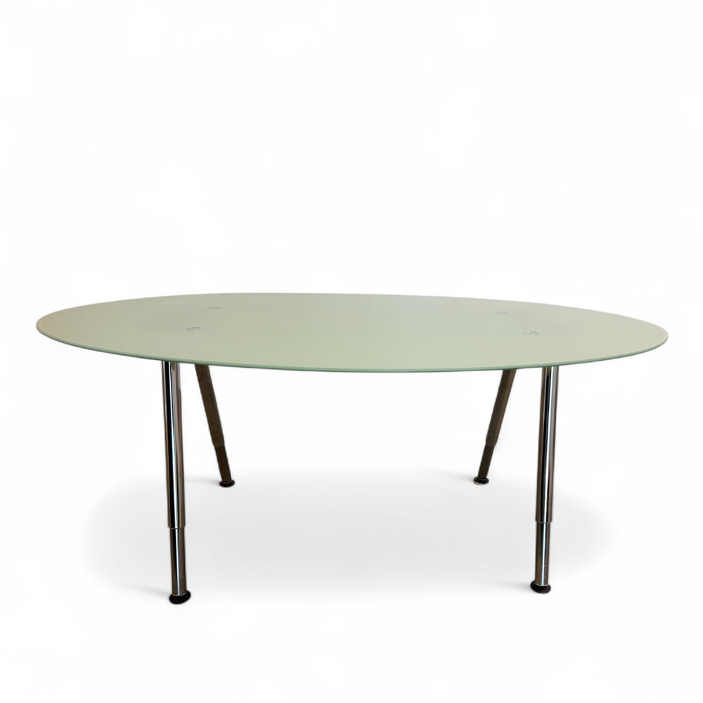 Galant Møtebord med Glassplate