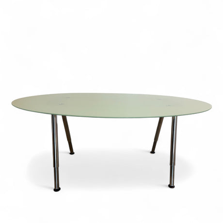 Galant Møtebord med Glassplate