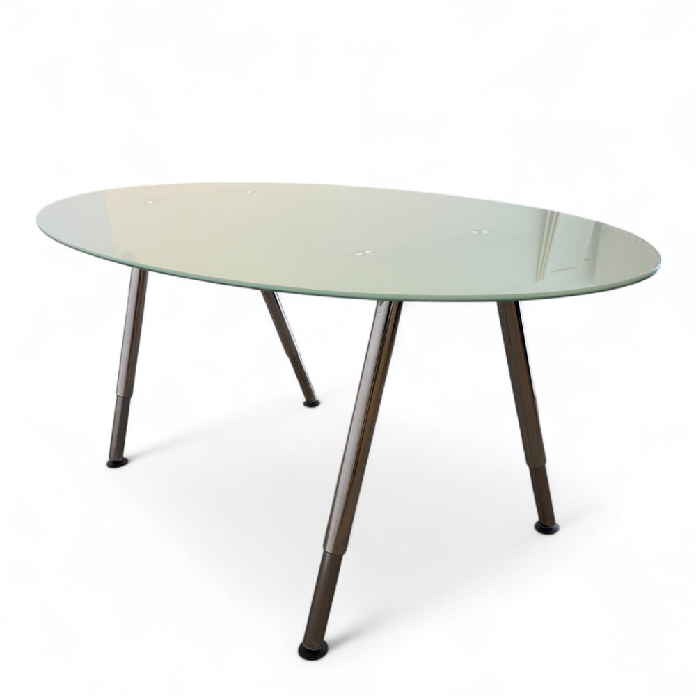 Galant Møtebord med Glassplate