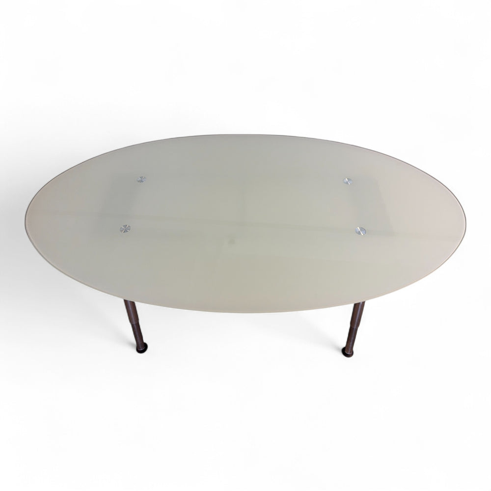 Galant Møtebord med Glassplate