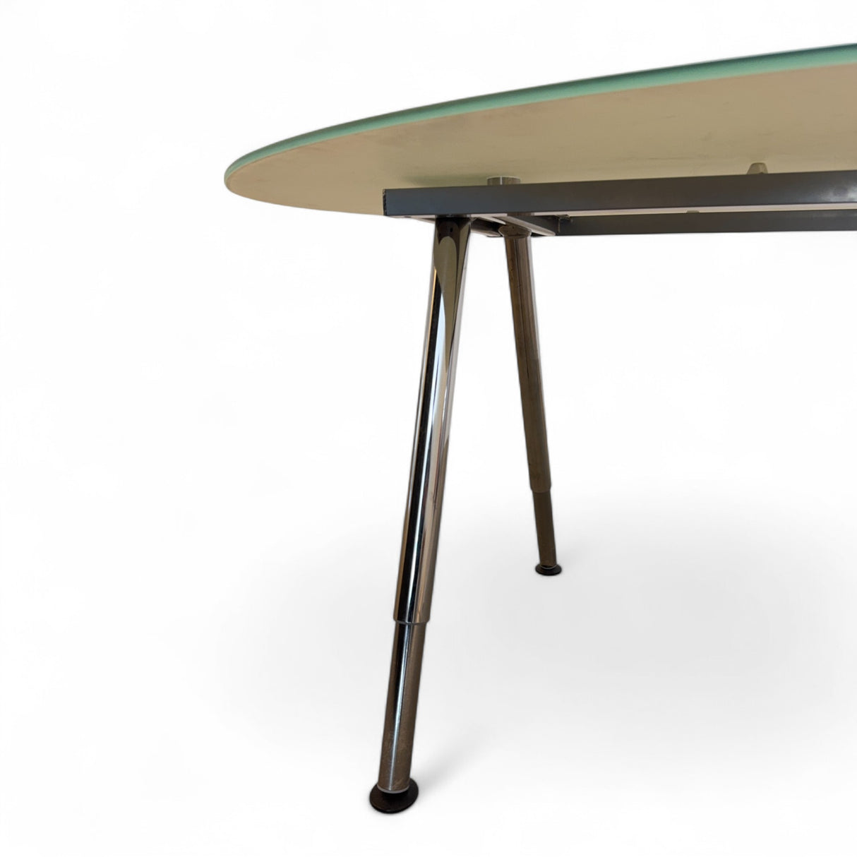 Galant Møtebord med Glassplate