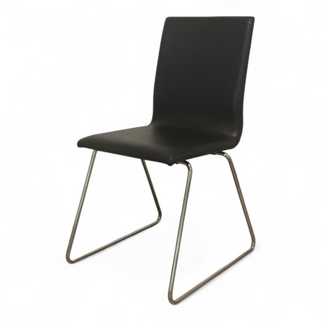 Nyrenset Svart Konferansestol / Spisestol Ikea