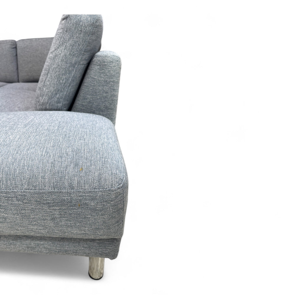 Nyrenset Skeidar Cleveland Hjørnesofa med Sjeselong Høyre Grå