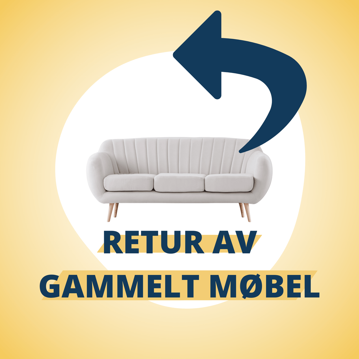 Retur av Gammelt Møbel fra Gjenbruksgiganten