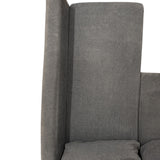 Nyrenset blå Friheten sovesofa med sjeselong fra IKEA