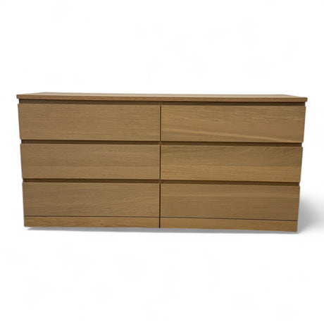 Nyrenset MALM kommode 6 Skuffer fra IKEA