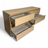 Nyrenset MALM kommode 6 Skuffer fra IKEA