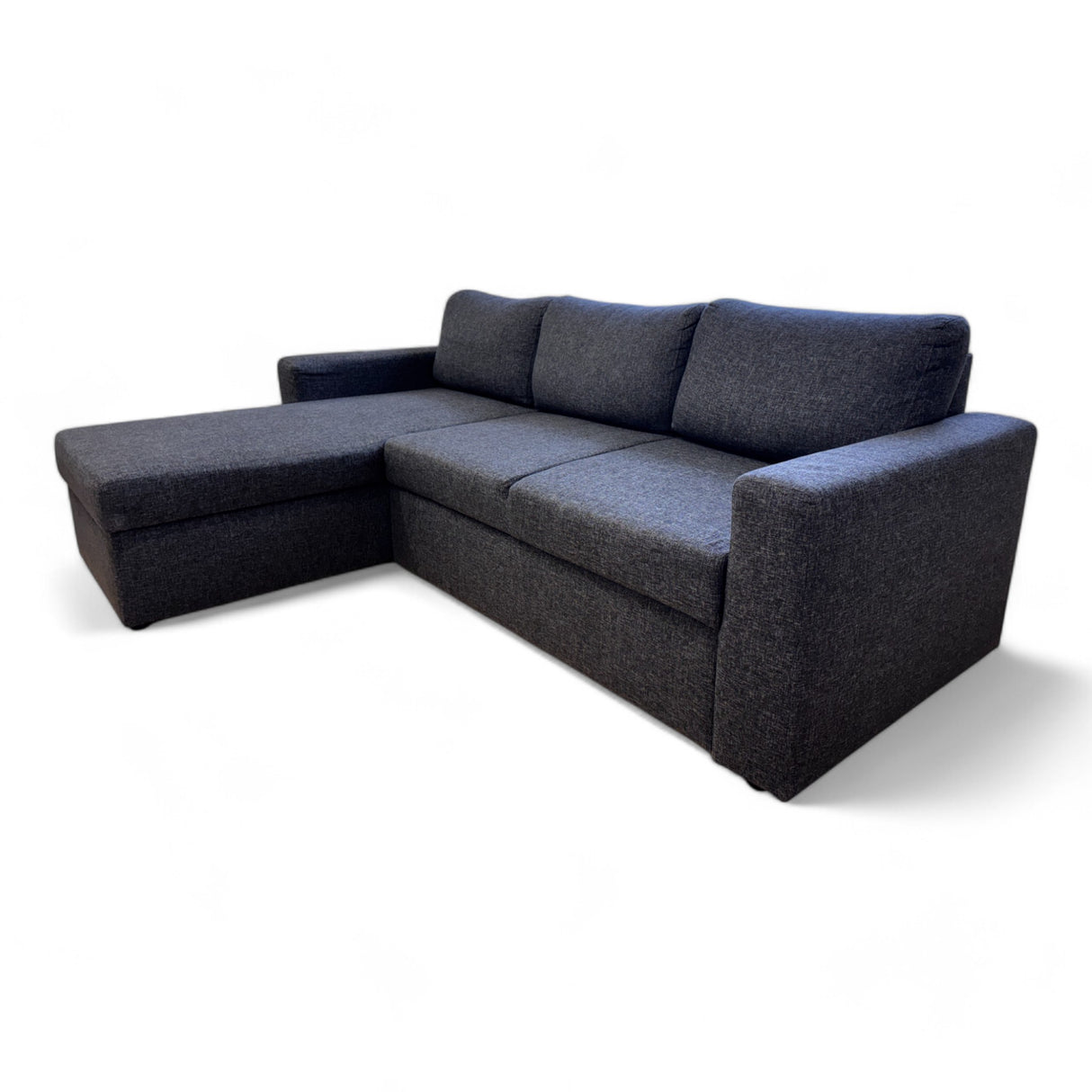 Nyrenset sovesofa med sjeselong fra Gjenbruksgiganten