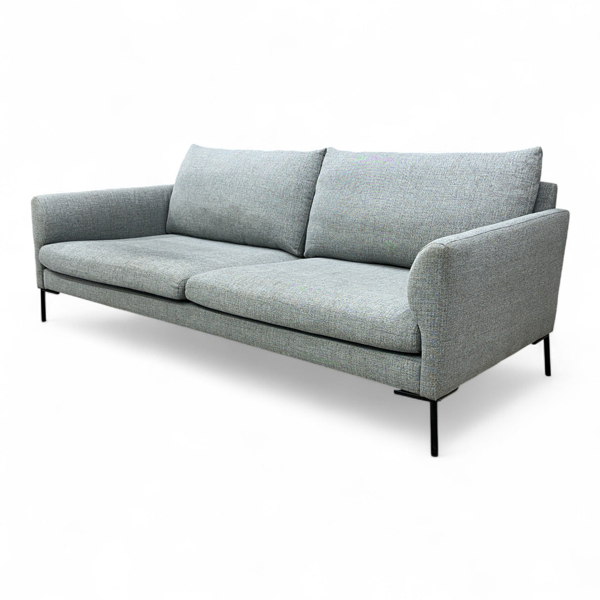 Nyrenset 2-Seter Sofa Grå