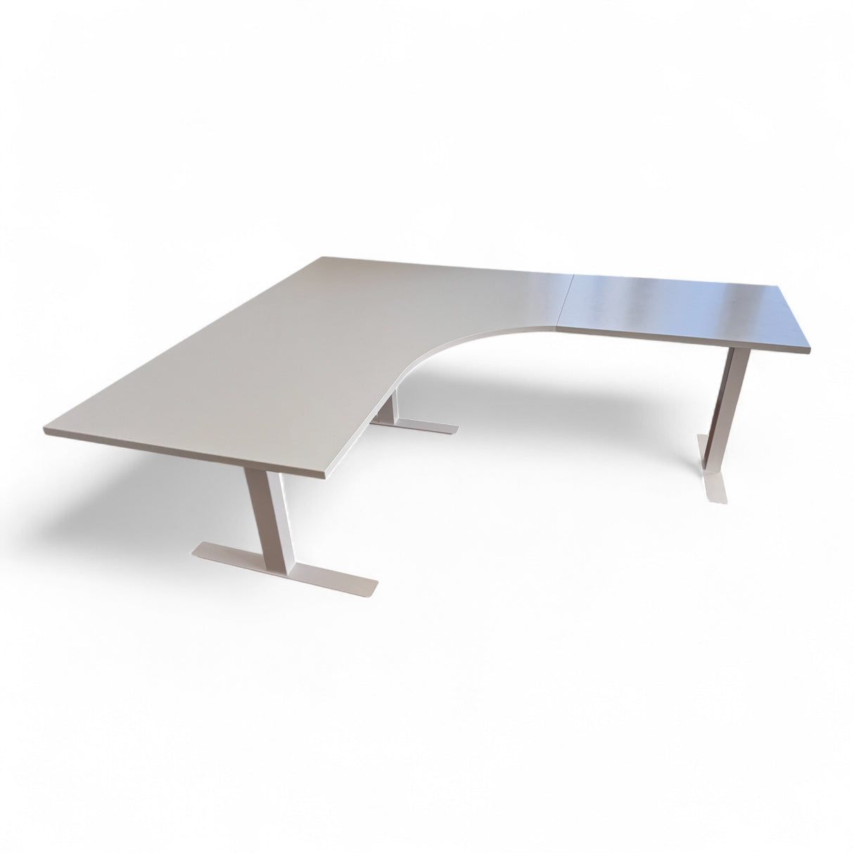 IKEA Hjørneskrivebord Hvit