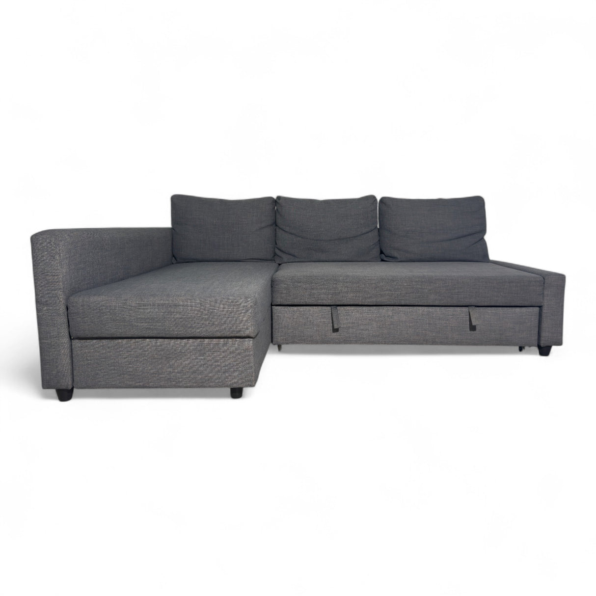 Nyrenset Grå Friheten Hjørnesovesofa med sjeselong fra IKEA