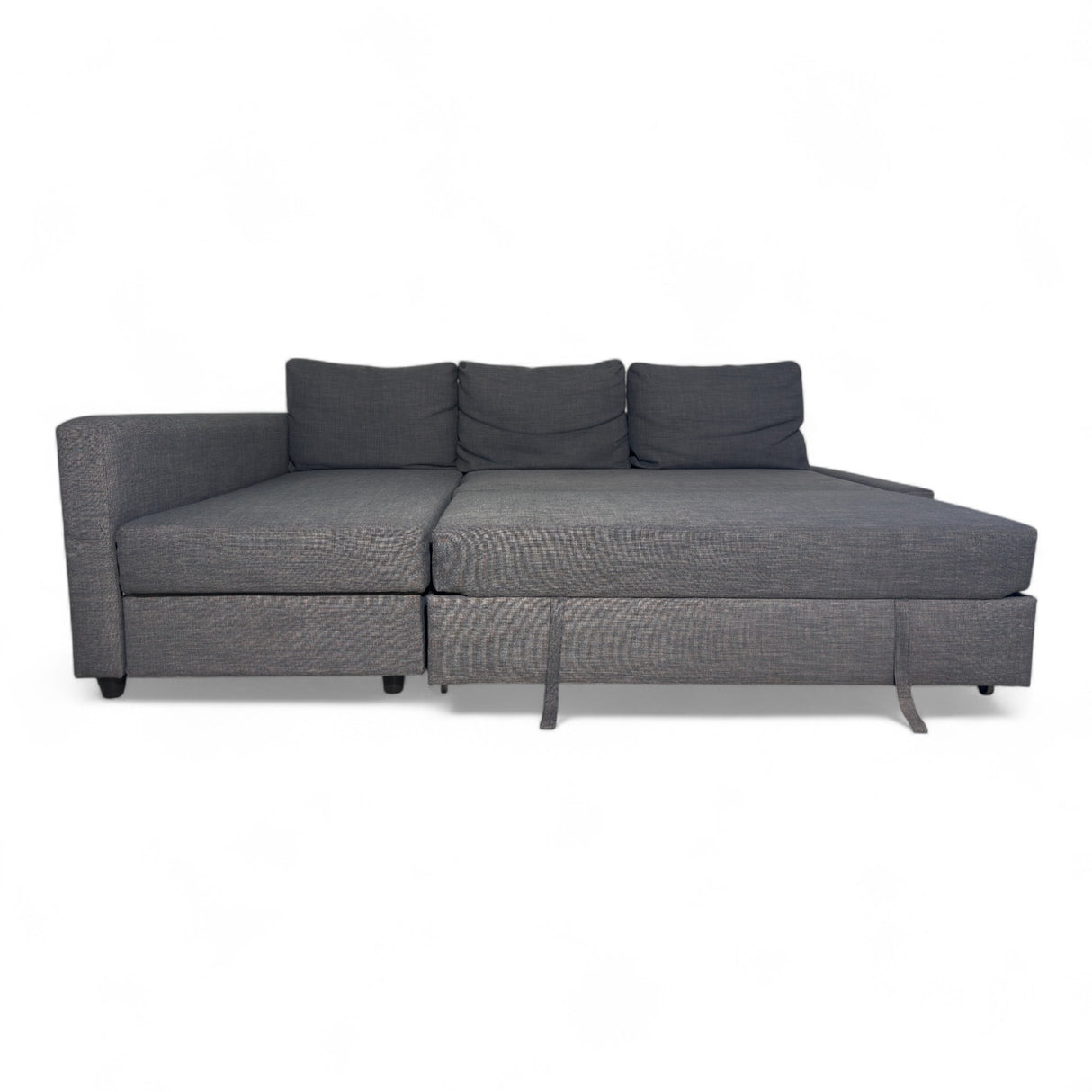 Nyrenset Grå Friheten Hjørnesovesofa med sjeselong fra IKEA