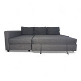 Nyrenset Grå Friheten Hjørnesovesofa med sjeselong fra IKEA