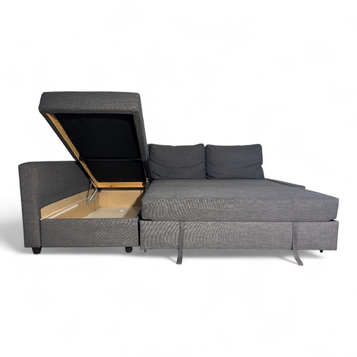 Nyrenset Grå Friheten Hjørnesovesofa med sjeselong fra IKEA
