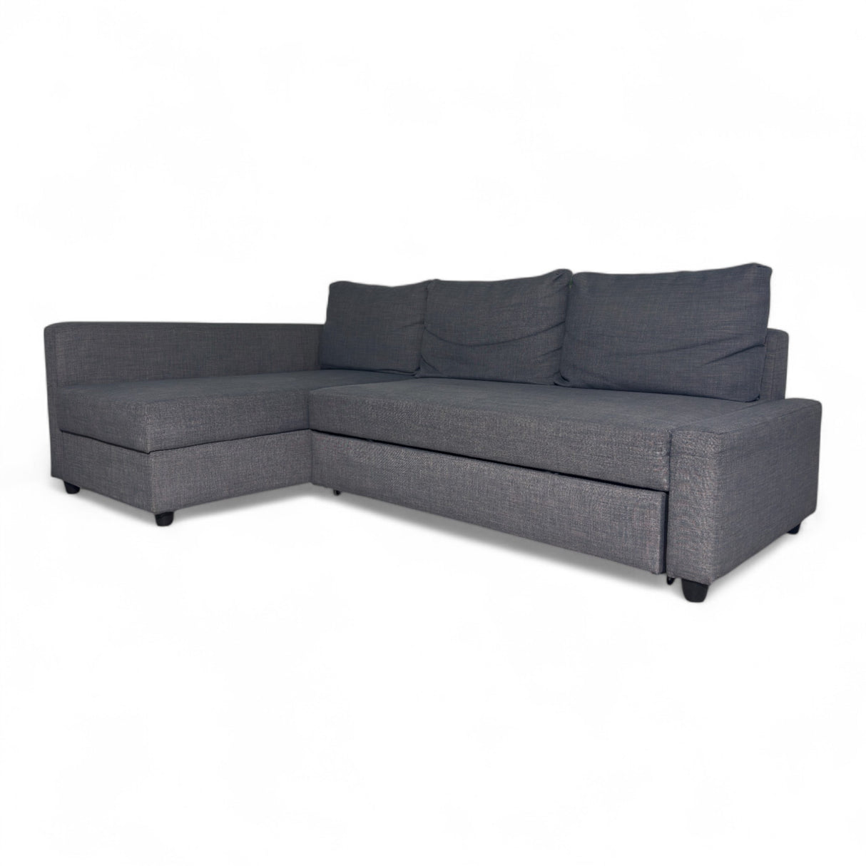 Nyrenset Grå Friheten Hjørnesovesofa med sjeselong fra IKEA