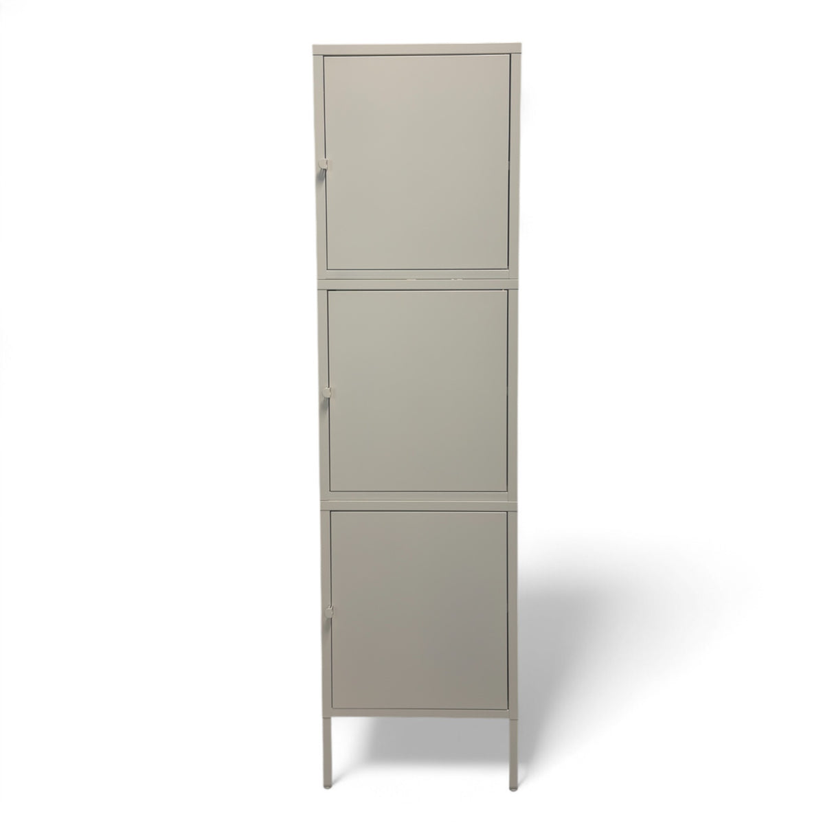 Nyrenset Hvit Metallskap IKEA Hallan