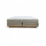 Nyrenset Jensen Diplomat V Kontinentalseng Beige/Hvit 180x200