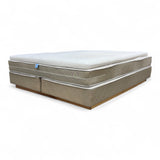 Nyrenset Jensen Diplomat V Kontinentalseng Beige/Hvit 180x200