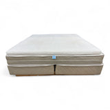 Nyrenset Jensen Diplomat V Kontinentalseng Beige/Hvit 180x200