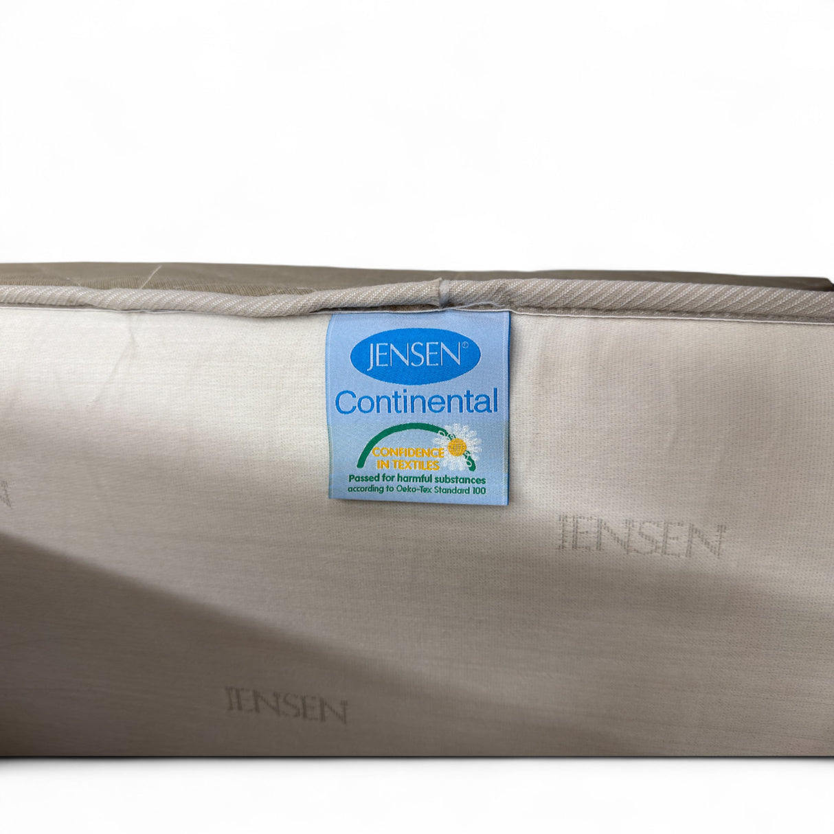 Nyrenset Jensen Diplomat V Kontinentalseng Beige/Hvit 180x200