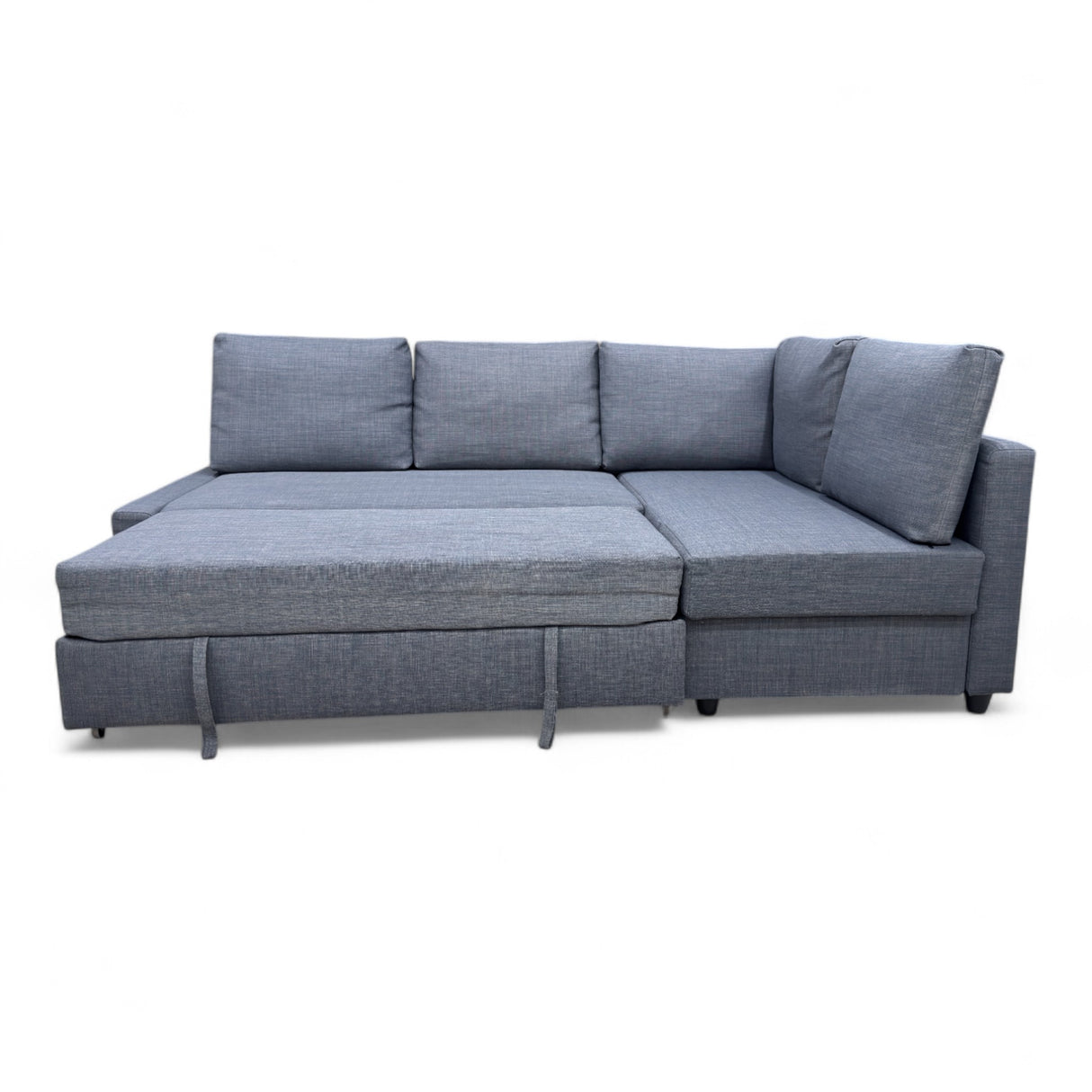Nyrenset Sovesofa med oppbevaring og sjeselong høyre grå IKEA Friheten