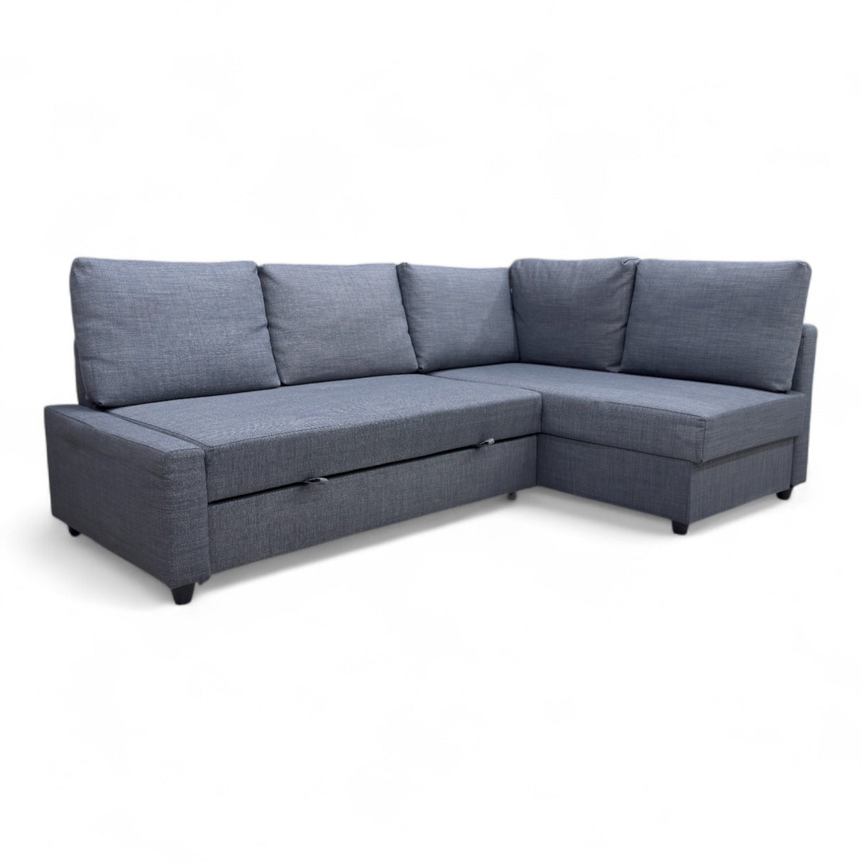 Nyrenset Sovesofa med oppbevaring og sjeselong høyre grå IKEA Friheten