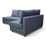 Nyrenset Sovesofa med oppbevaring og sjeselong høyre grå IKEA Friheten