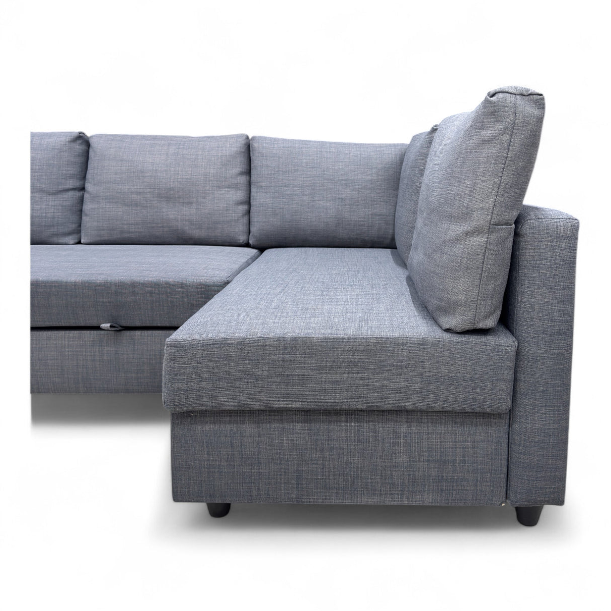 Nyrenset Sovesofa med oppbevaring og sjeselong høyre grå IKEA Friheten